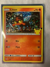 1x Pokemon Litten 15/25 HOLO
