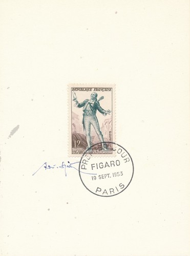 France 1953 957 - barbier, de