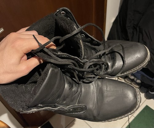 Bottines noires homme t44 - bottines,