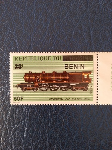 Bénin surchargé 50f sur - , 35f