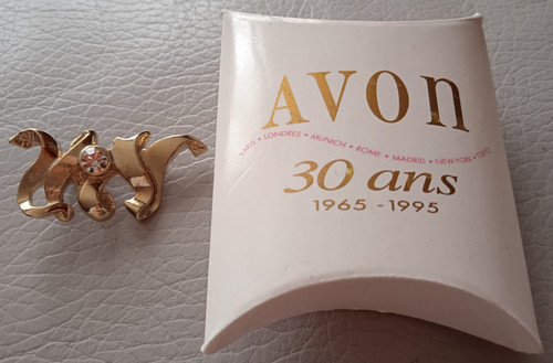 Broche vintage parfum avon - parfum,