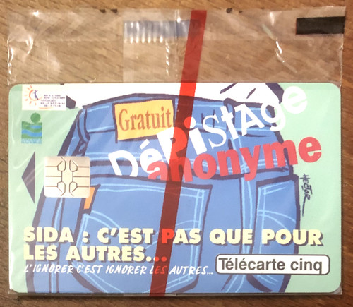 Telecarte sida réf - telecarte, 5u