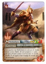 Carte PANINI FANTASY RIDERS 2020 #38 GUERRIER Néobarbares Médium