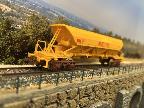 Wagon trémie arbel fer jouef - trémie,