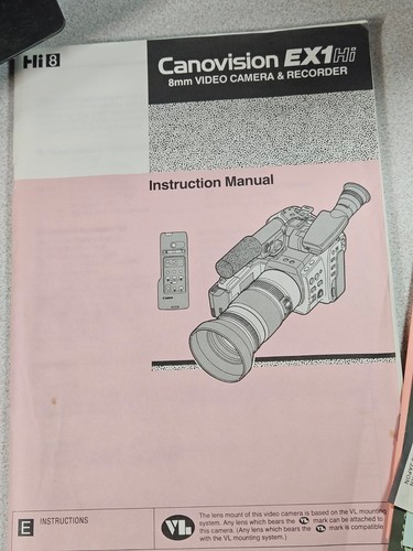 Rare canon ex1 - hi, video