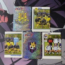 LOT DE 5 STICKERS DIVERS PANINI FOOT 2004 FRANCE FOOTBALL