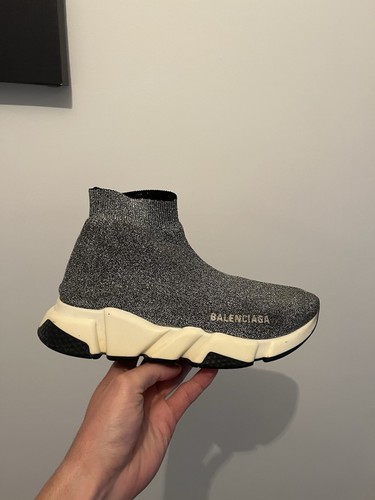 Balenciaga speed argenté - speed,