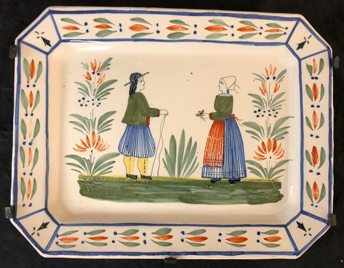 Henriot quimper france plat - quimper,