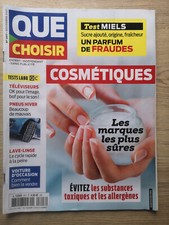Magazine Que Choisir n°607 du 11/2021; Cosmétiques; les marques les plus sûres