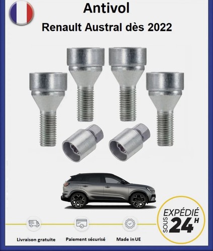 Ecrous antivol roues - antivol,