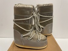 Moon Boot Icon Glance Silver EU 27/30 – Bottes Après-Ski Enfant Unisex