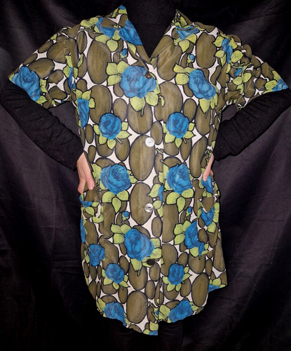 Nylon dederon smock - nylon,