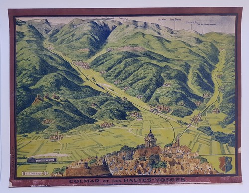 Affiche ancienne colmar - affiche,
