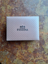 Boite Vide, Ecrin Coffret Montre FESTINA. Coffret Rose.