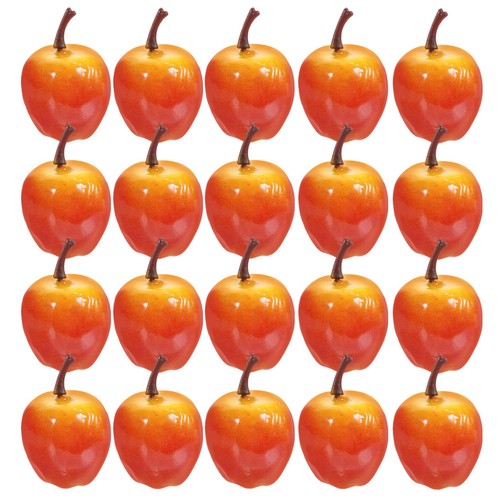 Pommes rouges réalistes - ,