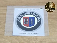 Autocollant ALPINA 51mm •
