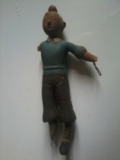 Figurine Latex Tintin Hergé Exinco Années 60