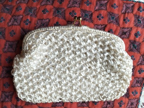 Pochette minaudiere crochet - pochette,