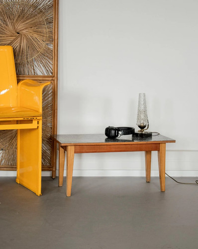 Léonie table basse fine - table,