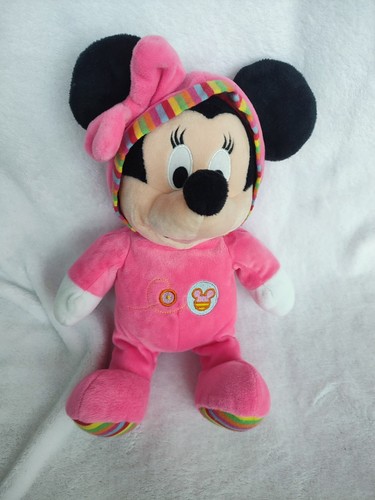 Doudou peluche minnie pyjama - peluche,