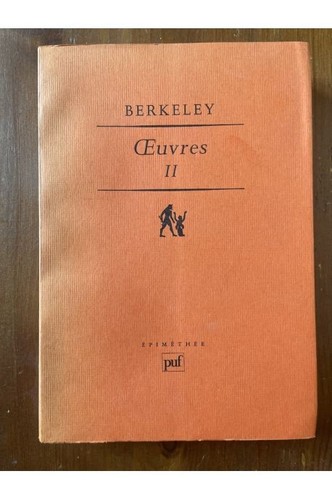 Oeuvres tome berkeley - ii,