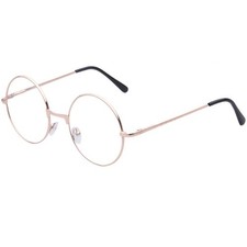 Lunettes rondes en cuivre