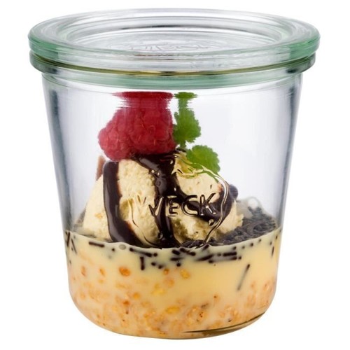 X12 bocaux weck verre - verre, avec