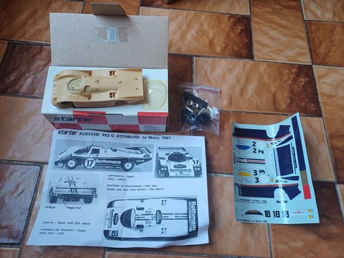 Starter kit résine porsche - kit,
