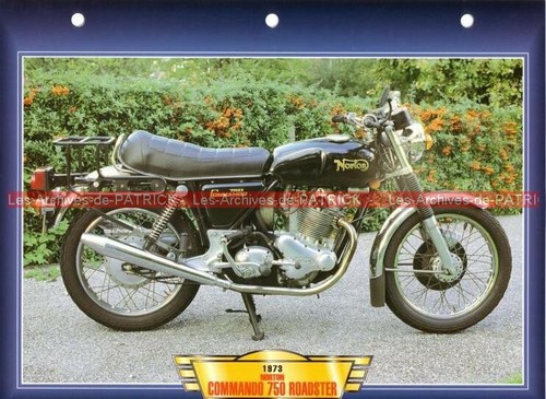 Norton 750 commando roadster - norton,