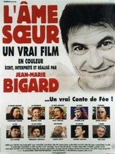 Affiche Pliée 40x60cm L'AME SOEUR (1999) Jean-Marie Bigard EC