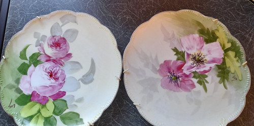 Assiettes porcelaine de - 2,