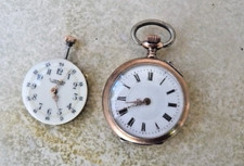 ancienne montre gousset argent massif & vermeil