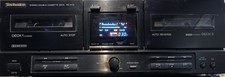 Platine Double Cassette Stéréo Technics RS-X102 ,Testé ( Made in Japan... )