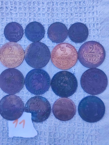 Pièces monnaie - 16,