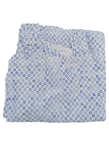 Ikea rideau bleu - bleu, coton