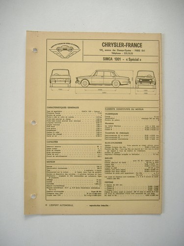 Fiche technique expert - fiche,