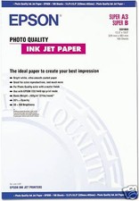 PAPIER EPSON NEUF COUCHE A3+