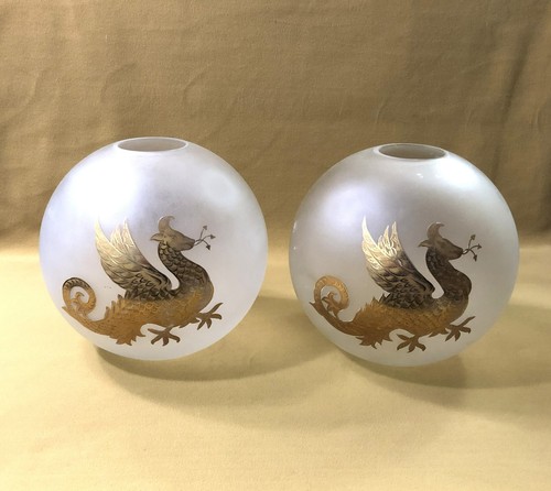 Paire globe lampe - de,