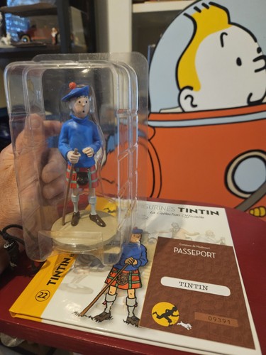 Figurine tintin kuifje - tintin,