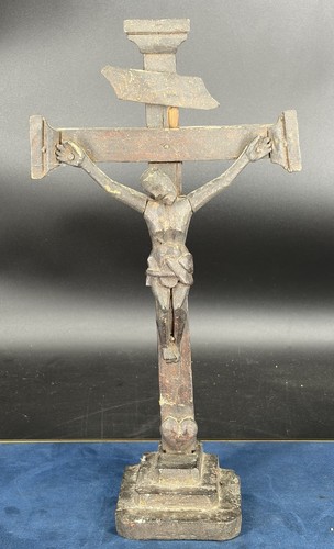 Crucifix xviiie siècle bois - siècle,