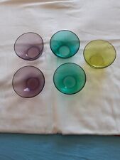 Lot de 5 rince doigts en cristal de Lalique (prix des 5 )tous signés 