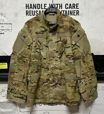 GENUINE RARE US ARMY / USAF MULTICAM COAT AIRCREW COMBAT EX COND !!! SMALL SHORT