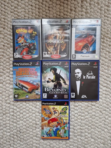Lot jeux ps2 - lot,