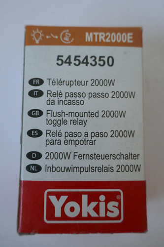 Yokis télérupteur 2000w neuf - 2000w,