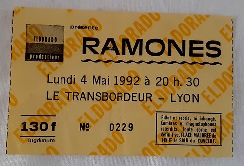 Ticket billet used - billet,