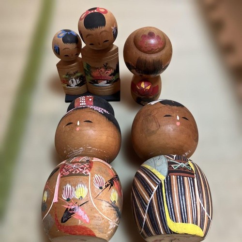 Traditional kokeshi doll - kokeshi,