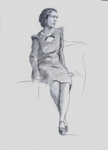 Dessin debut xxè - dessin, de