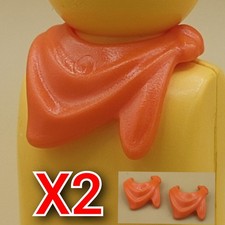 Playmobil X2 foulard orange