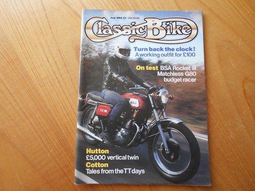 Classic bike magazine july - classic,