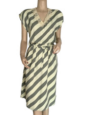 ROBE VINTAGE À RAYURES -